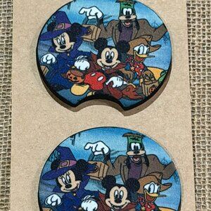 Halloween Fab 5 - Sublimated Neoprene Car Coasters